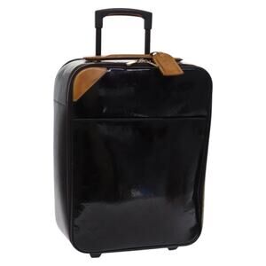 LOUIS VUITTON Monogram Vernis Pegas 45 Suitcase Amarante M91277
